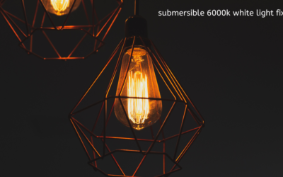 submersible 6000k white light fixture